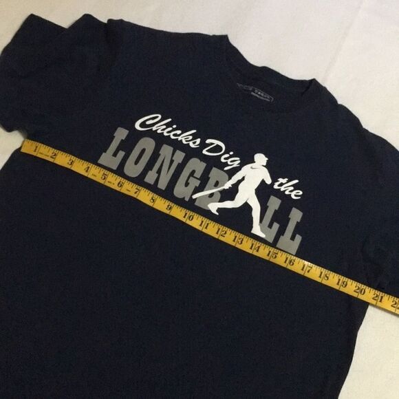 Chicks Dig The Long Ball Shirt M - Picture 4 of 6